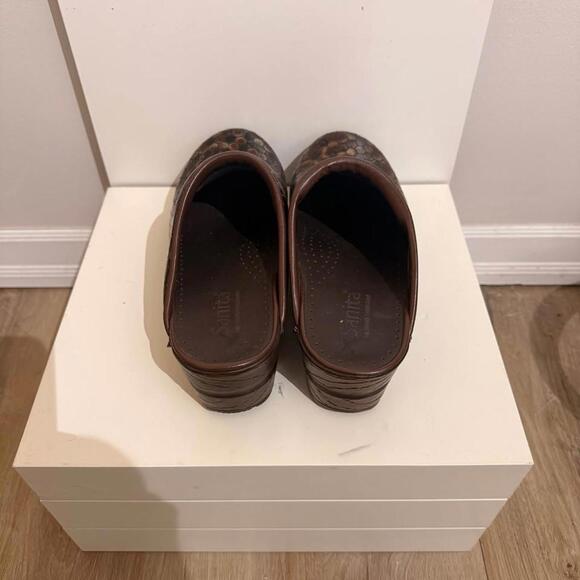 Sanita Danish Clogs Women's 37 Nurse Metallic Backless‎ Mosaic - Picture 3 of 6